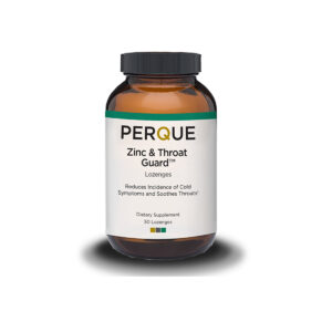 PERQUE Zinc & Throat Guard™ Lozenges